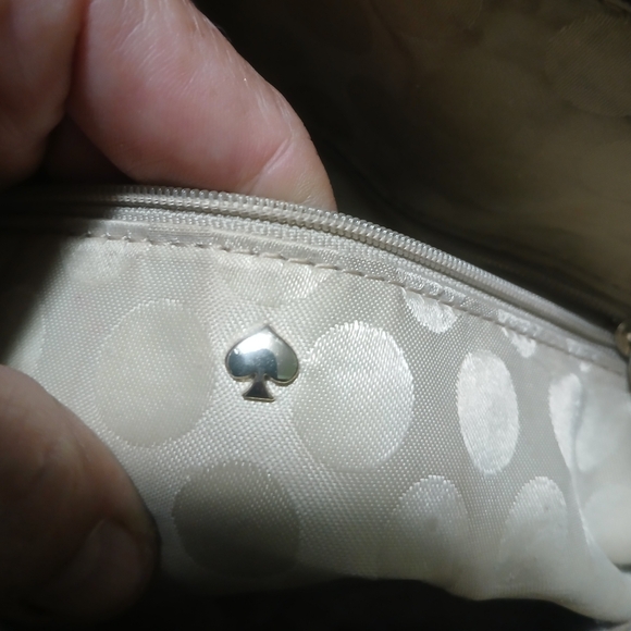 EUV Kate Spade Light Beige Satchel - Picture 9 of 10